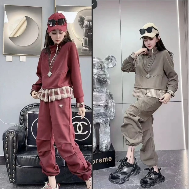 097卫衣+裤子休闲两件套