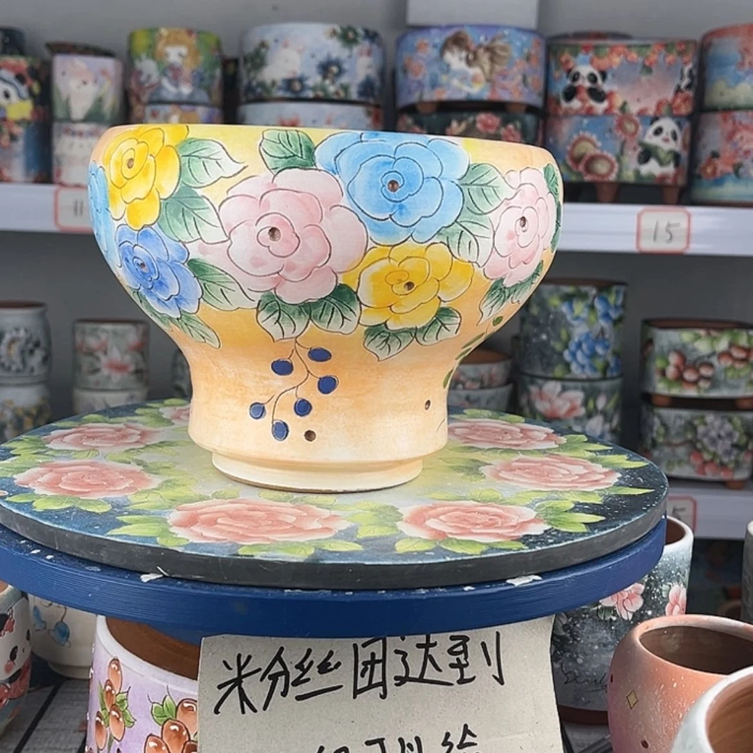 【闪购商品】紫砂花盆可*?