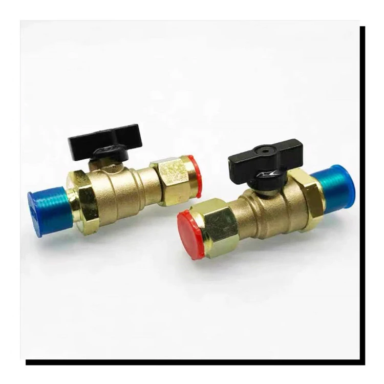 铜阀体前轮刹车开关挂车前方向轮断气阀甩挂开关大货车堵分泵开关