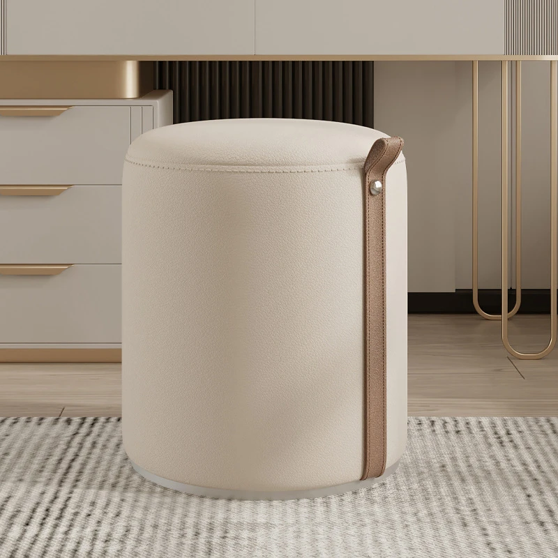 旋转梳妆凳卧室拇指凳简约现代家用靠背凳化妆凳女生美甲店化妆椅