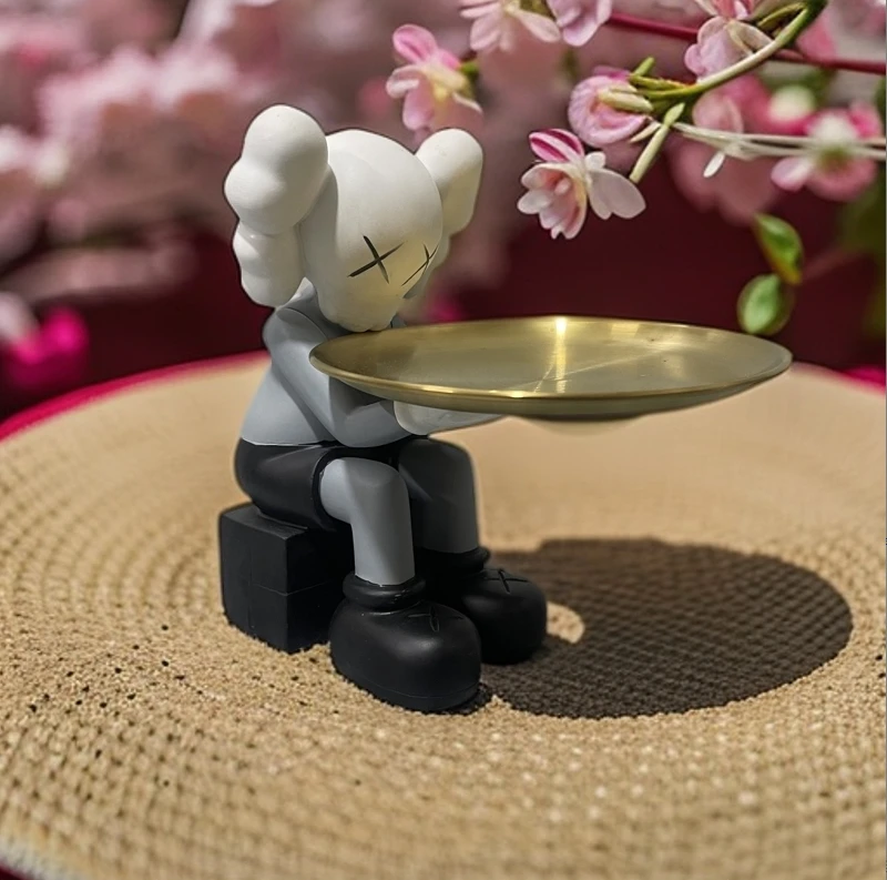 （2）放钥匙收纳摆件托盘玄关客厅门口进门入户招财家居装饰品