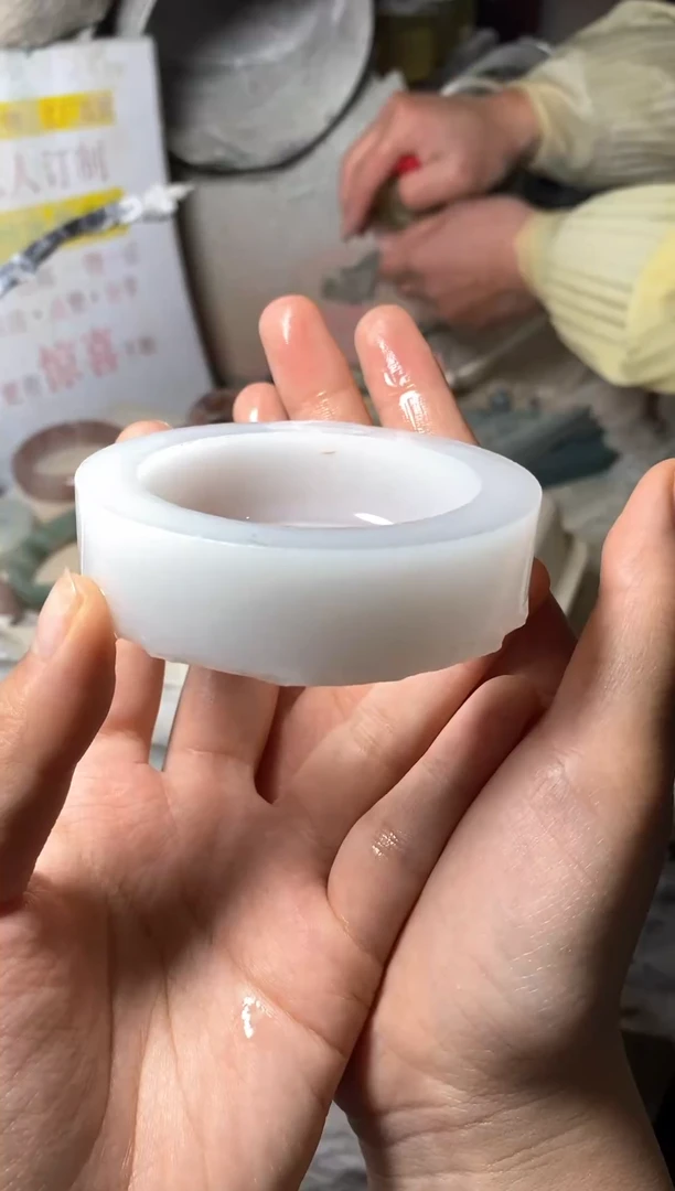 【闪购商品】定制石英质玉手镯未镶嵌手镯定制