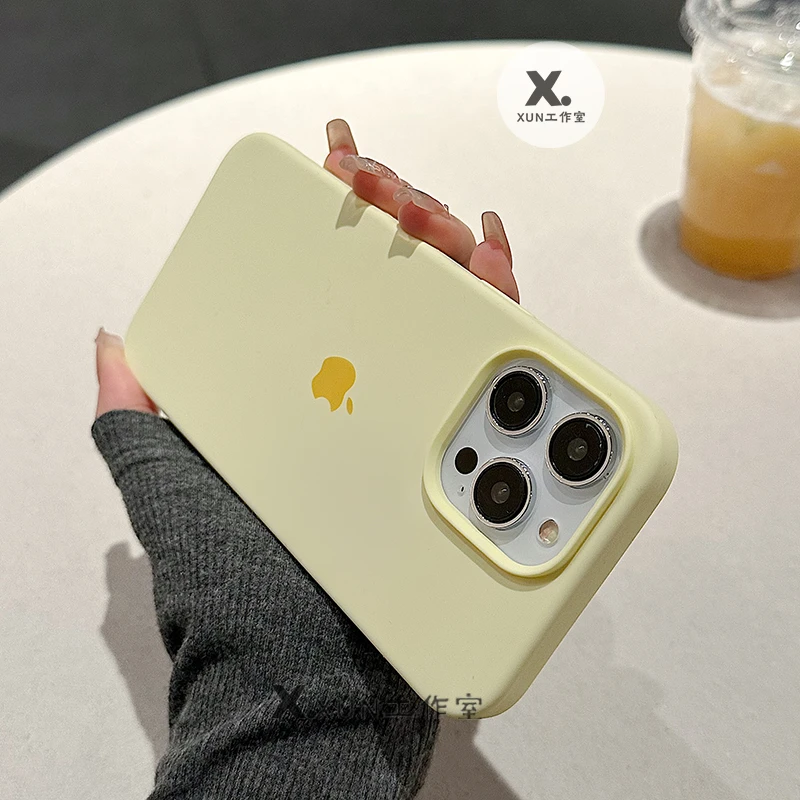 ins新款iPhone15pro苹果14手机壳13全包15防摔12液态11硅胶x/xr软