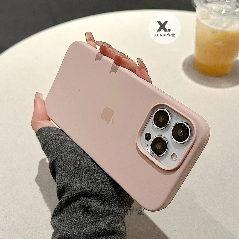 ins新款iPhone15pro苹果14手机壳13全包15防摔12液态11硅胶x/xr软