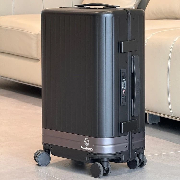 漫游2024新款鎏金行李箱铝框旅行登机箱包拉杆箱子20寸24男女26寸