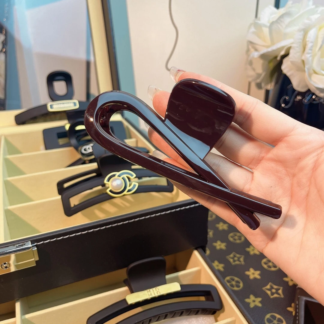 欧莱_原创设计洋气百搭金鱼抓夹约12CM适合中等发量发饰003