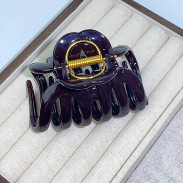 欧莱-原创设计八爪大发量超大号发夹发量多高品质鲨鱼夹抓夹026