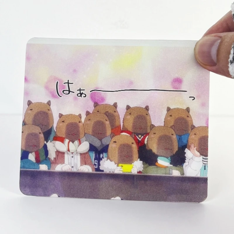 摇曳的露营光栅卡动物园的可爱变卡漫展物料收藏赠送中卡