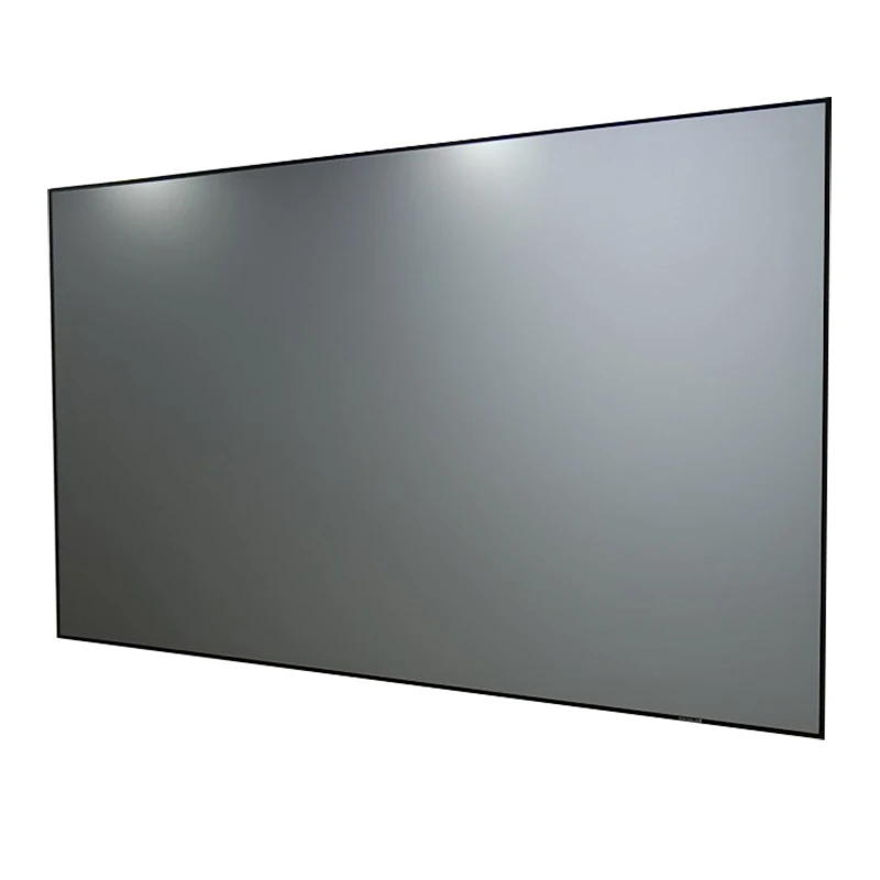 蒙嘉投影仪4k高清画框幕布投影幕布大屏观影抗光定制