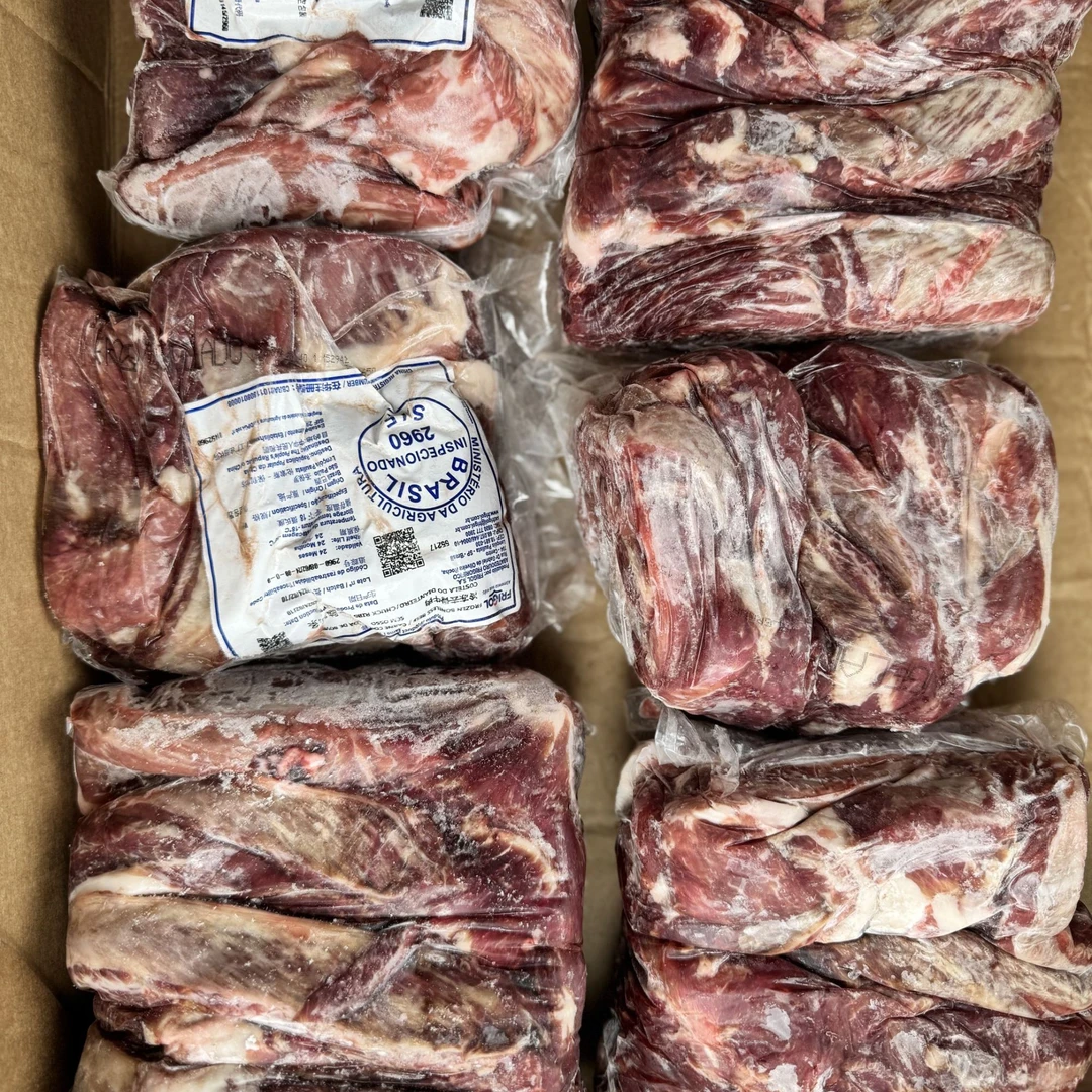 【2960厂上脑肋条】现场挑选原切原切上脑肋条进口原包装顺丰包邮