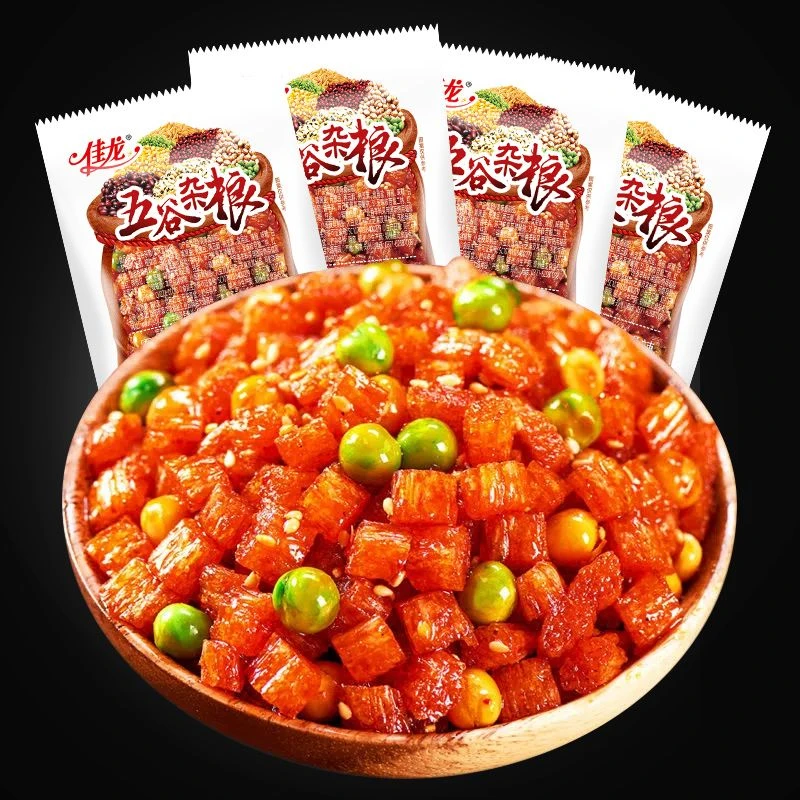 佳龙五谷杂粮辣条儿时怀旧童年零食网红辣条嚼劲休闲零食小包装