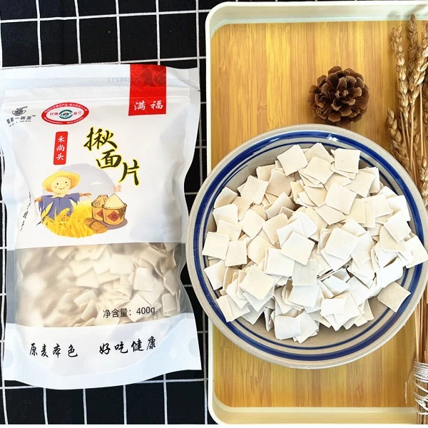 [甘肃揪面片]皋兰面片旗花子香头子400g