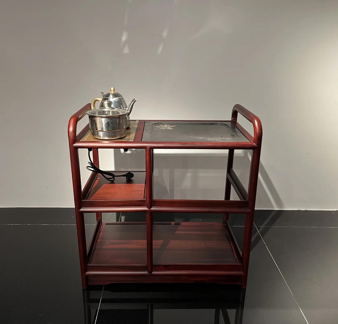 移动茶水柜小茶桌阳台茶柜沙发茶柜新中式多功能泡茶桌茶台一整套