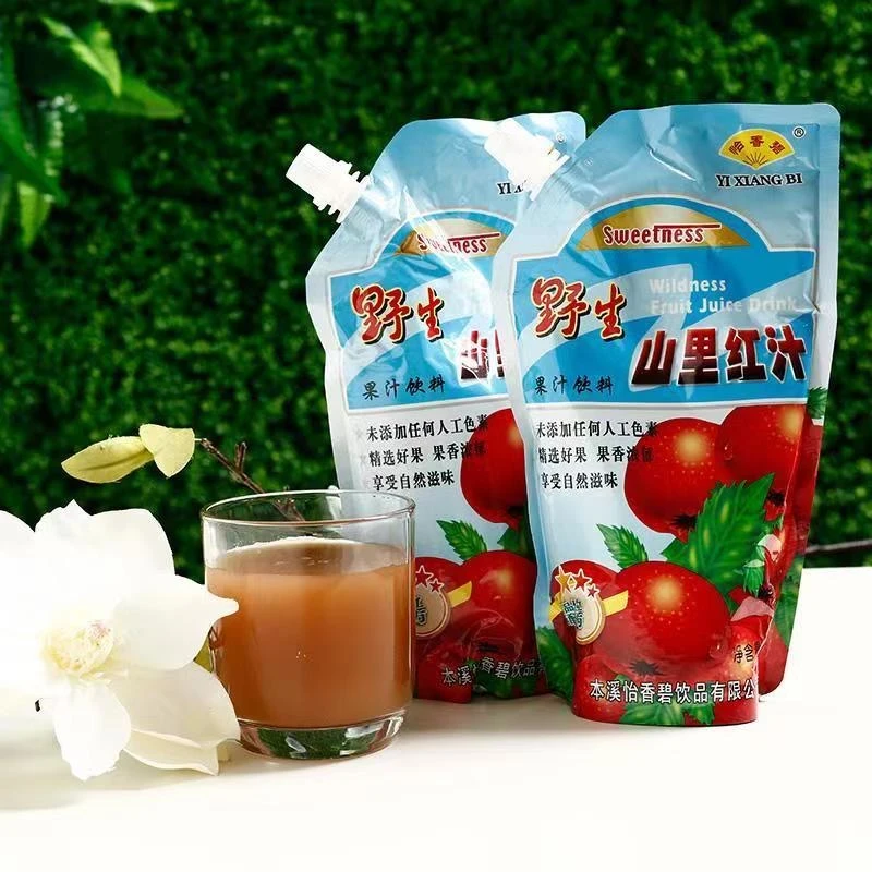 【山里红汁】 本溪特产 怡香碧山里红汁 果汁饮料开胃健胃 600ml/袋