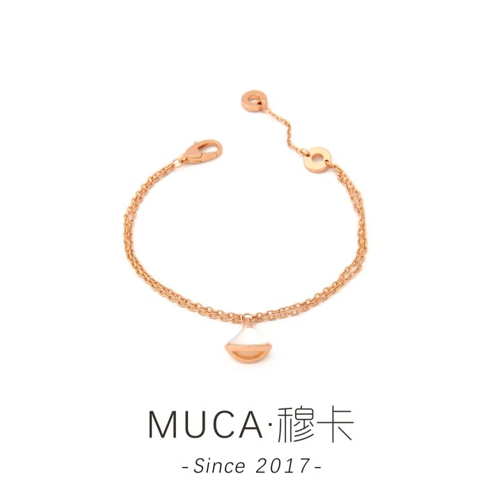 铜合金贝壳手链 时尚百搭精致女手链J614