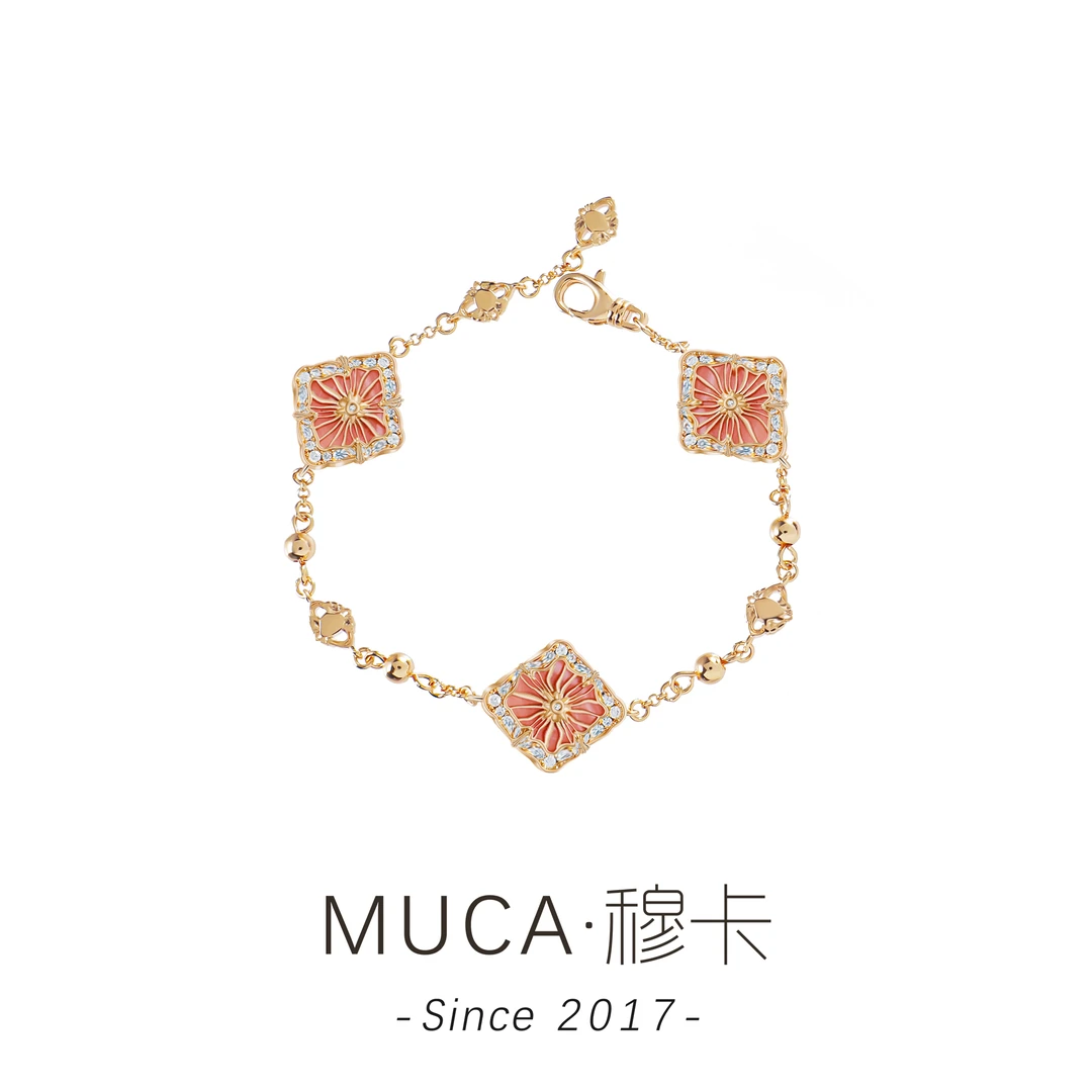 铜合金合成锆石手链 时尚轻奢女手链J411