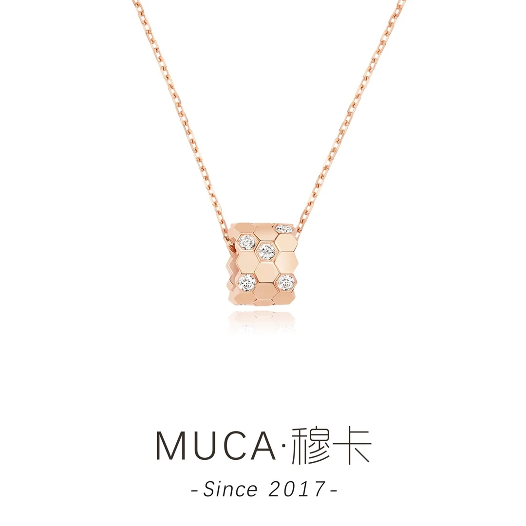 铜合金项链 经典蜂巢时尚百搭气质简约项链X103 J425