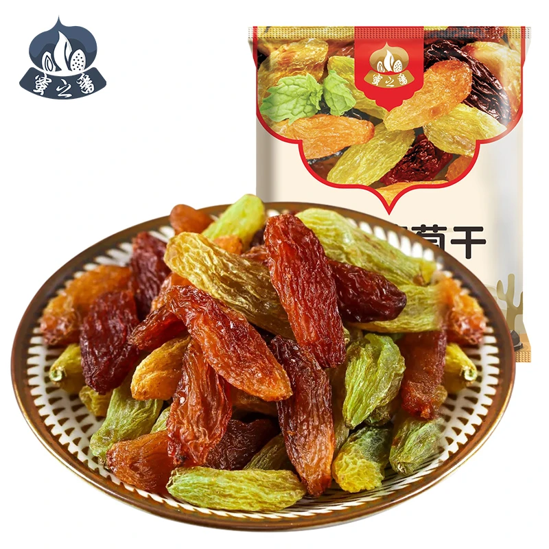 【瑶瑶专属】蜜之番吐鲁番彩虹多色葡萄干100g*10袋