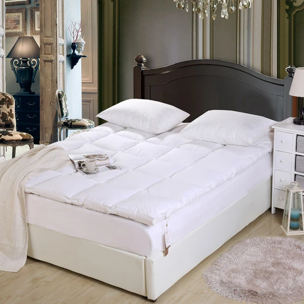 XIAN'E/仙娥防油防污全护卫五层立体床垫褥子  酒店同款鹅毛床垫