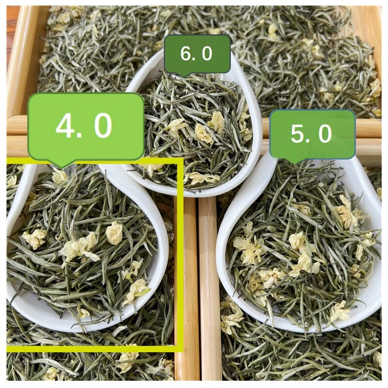 开宇【4.0银针飘雪】2025新茶茉莉花茶特级茉莉银针精选嫩芽四川茶