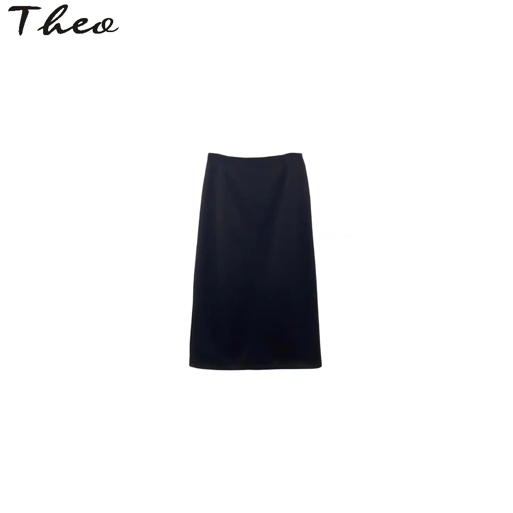 【侧拉链显瘦一步裙】高腰气质半身裙休闲百搭A字优雅显瘦中长裙