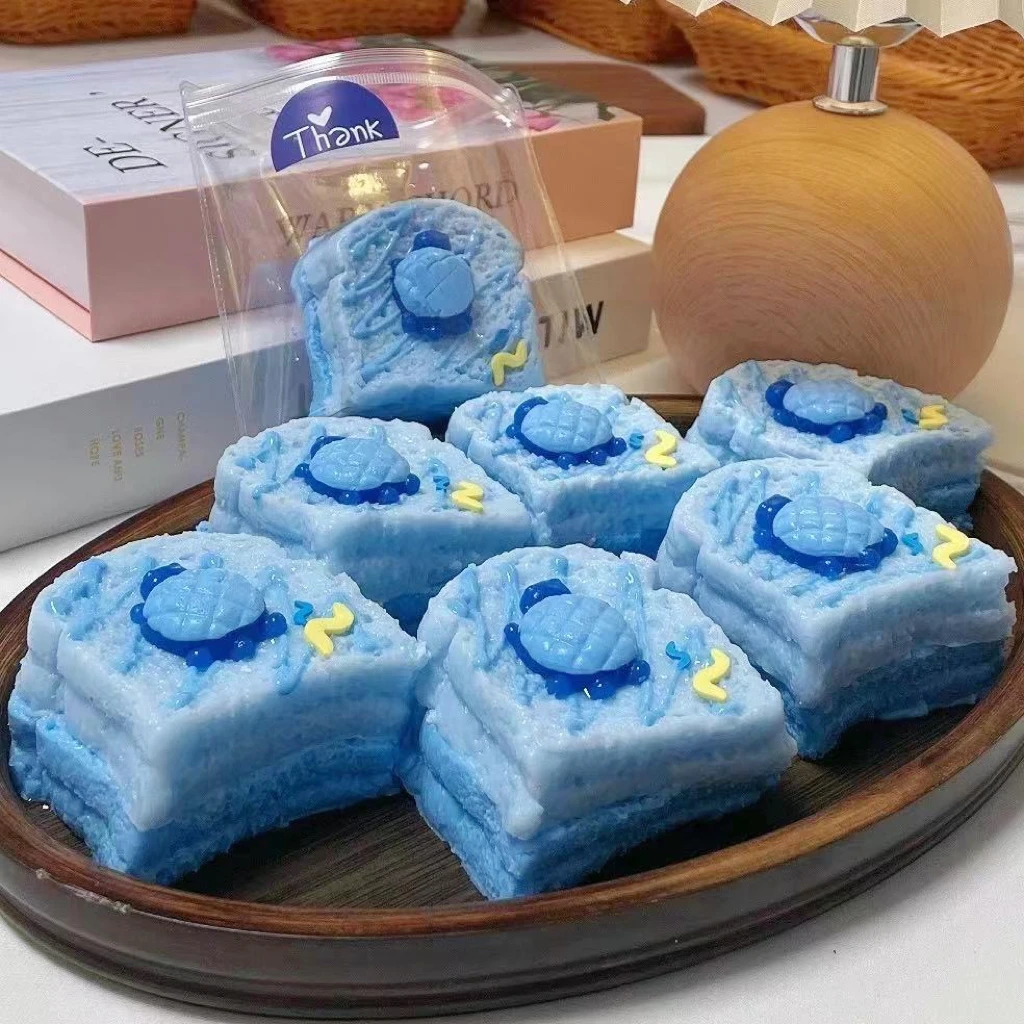 【乌龟吐司-食品级硅胶】乌龟吐司捏捏超软稀奶油感无阻力解压硅胶