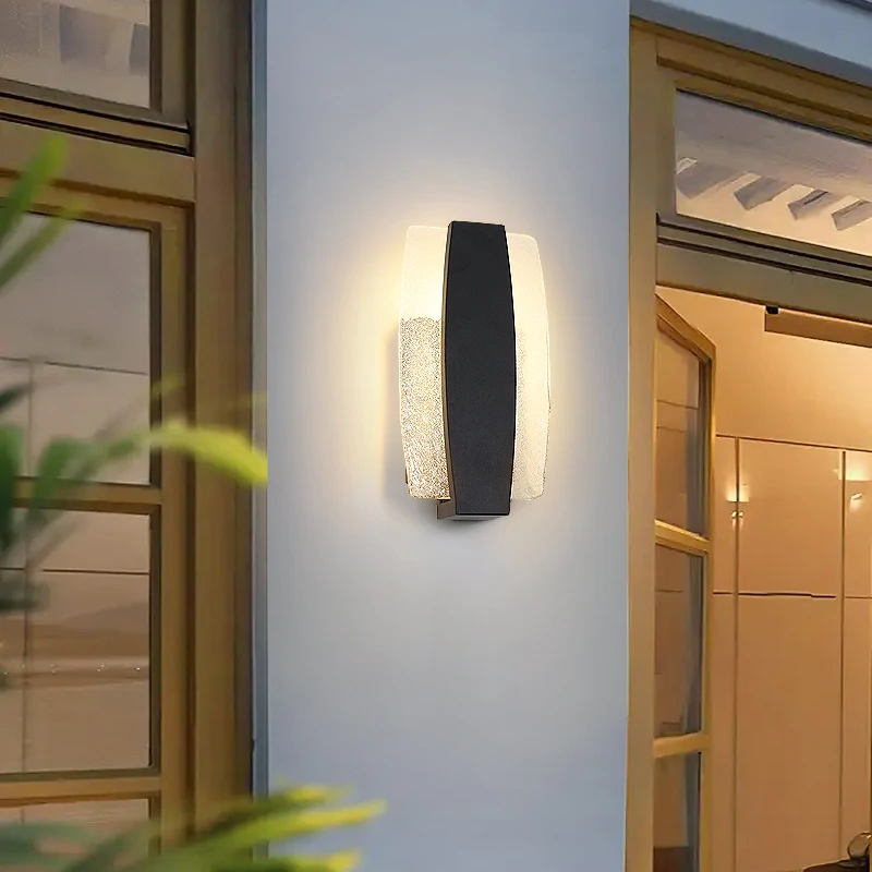 户外防水壁灯LED轻奢大门室外别墅庭院花园阳台过道露台外墙挂灯