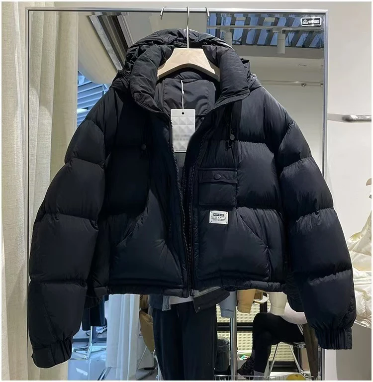 【羽绒服 云Yun裳专属】羽绒服女2024年新短款加厚韩版宽松面包外套