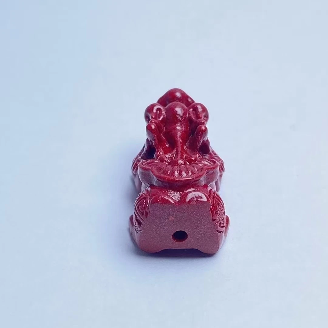 含辰砂工艺品万山三号井天然晶粉砂貔貅手链