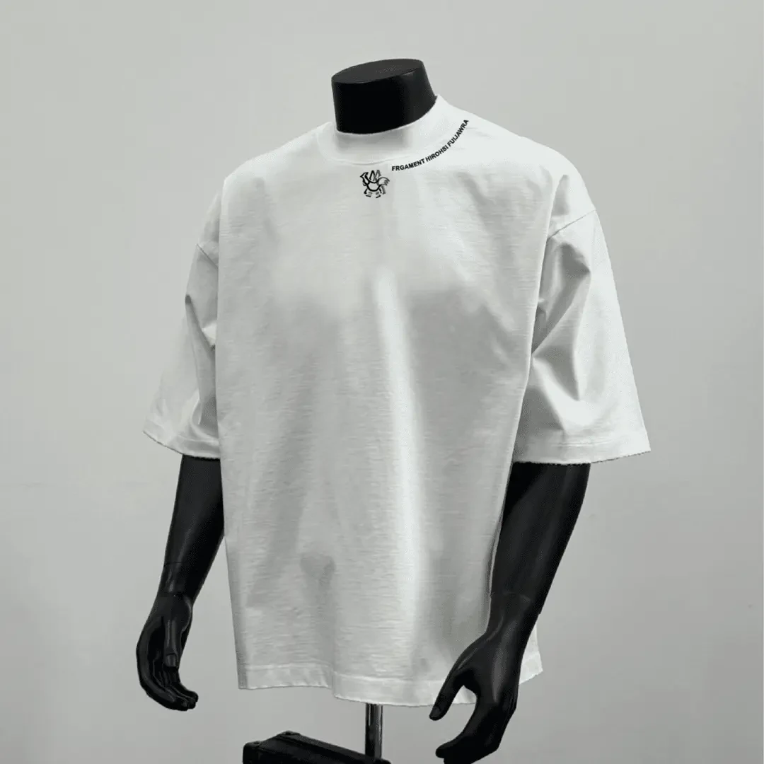 夏季新款美式高街重磅男士短袖T恤宽松柔软舒适百搭公鸡质感短袖