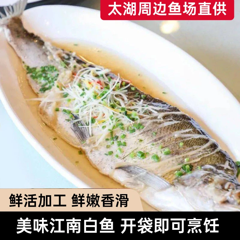 美味江南白鱼生态免洗免杀400-600克/条