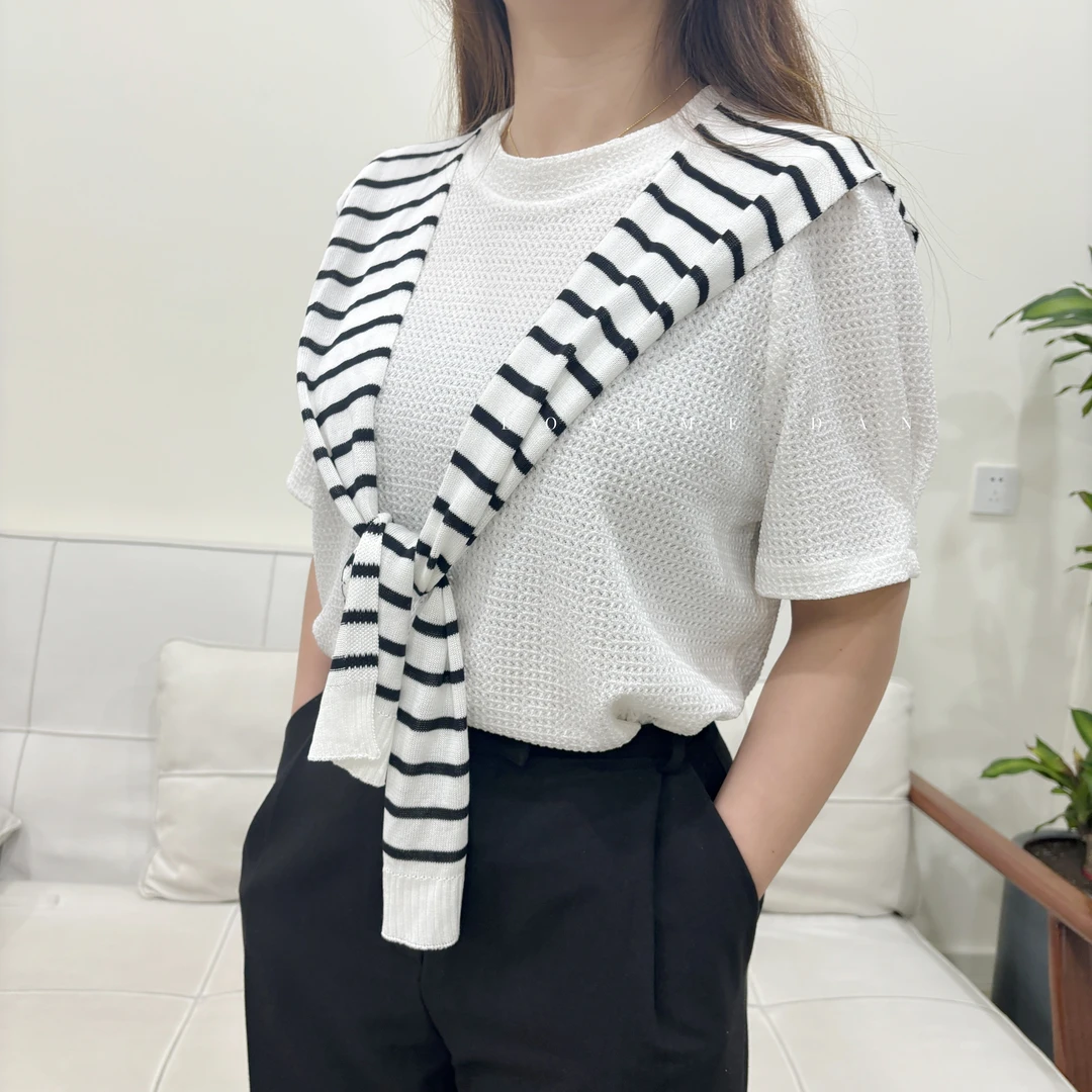 【P203】LOVEME DAN-爱尚我女装-休闲披肩直播款