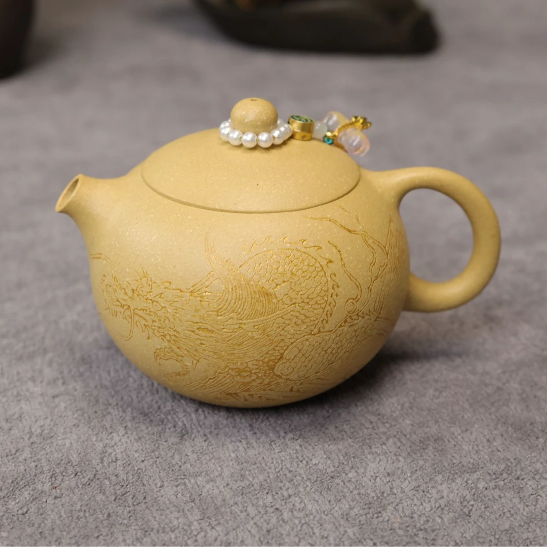 紫砂本绿金龙西施200cc