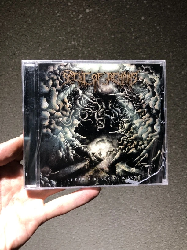 大牌死核SCENT OF REMAINS UNDER A BLACKENED SKY未拆盒裂送新盒