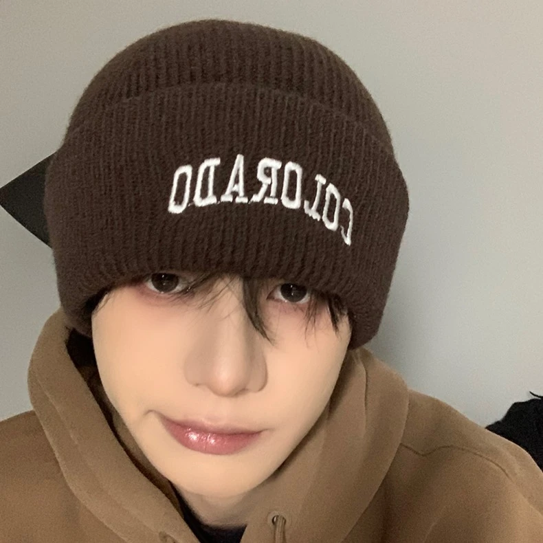 帽子男秋冬季潮牌大头围毛线帽男学生针织帽男士冷帽棉帽保暖男款