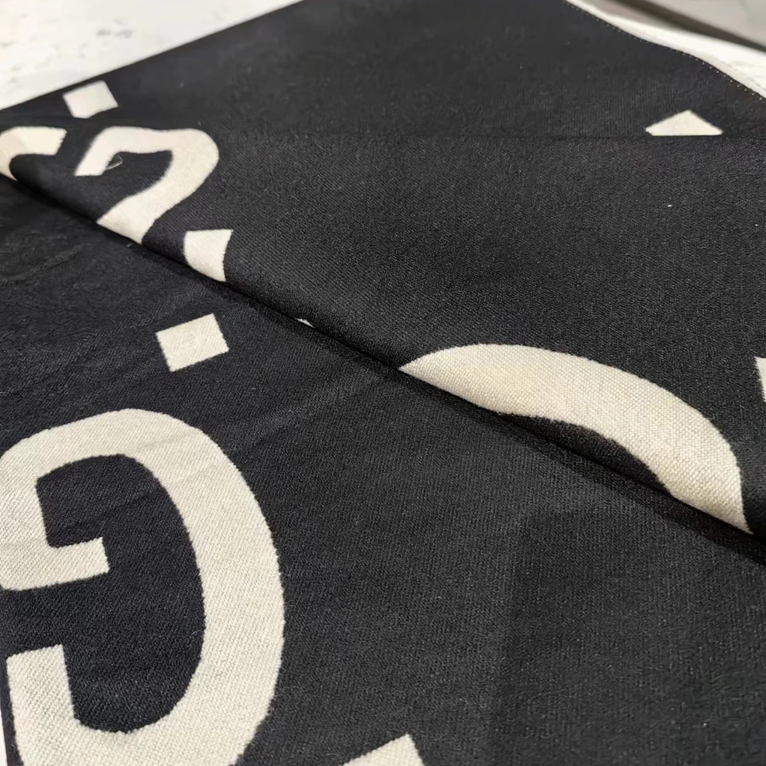 秋冬羊绒围巾百搭AB面