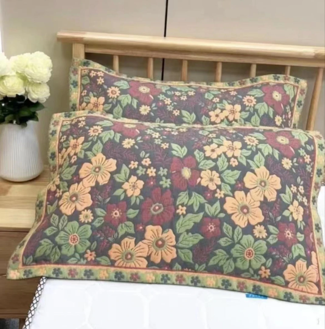 （春暖花开枕巾）52-78 柔软舒适亲肤透气