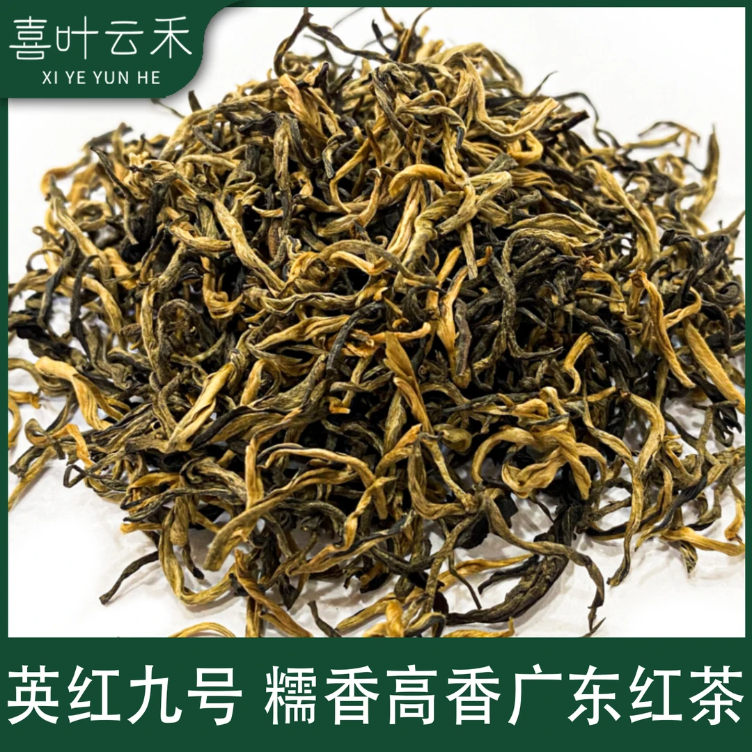 英红九号广东英德红茶2025年春茶新茶清雅耐泡红茶茶叶散茶礼罐