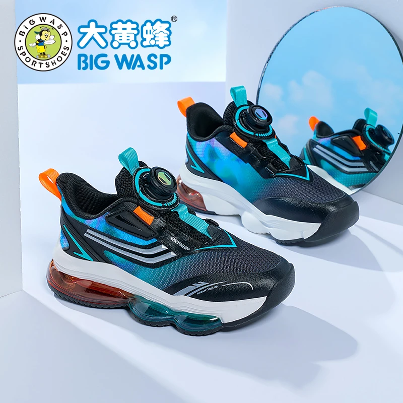 大黄蜂童鞋儿童运动鞋秋季新款男童跑步鞋气垫减震中大童休闲鞋子