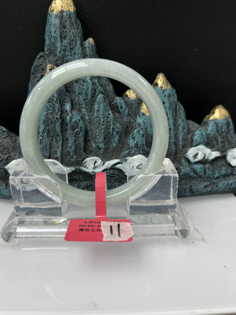 60【刀客砍价王】帅豪-天然缅甸A货翡翠手镯 T11