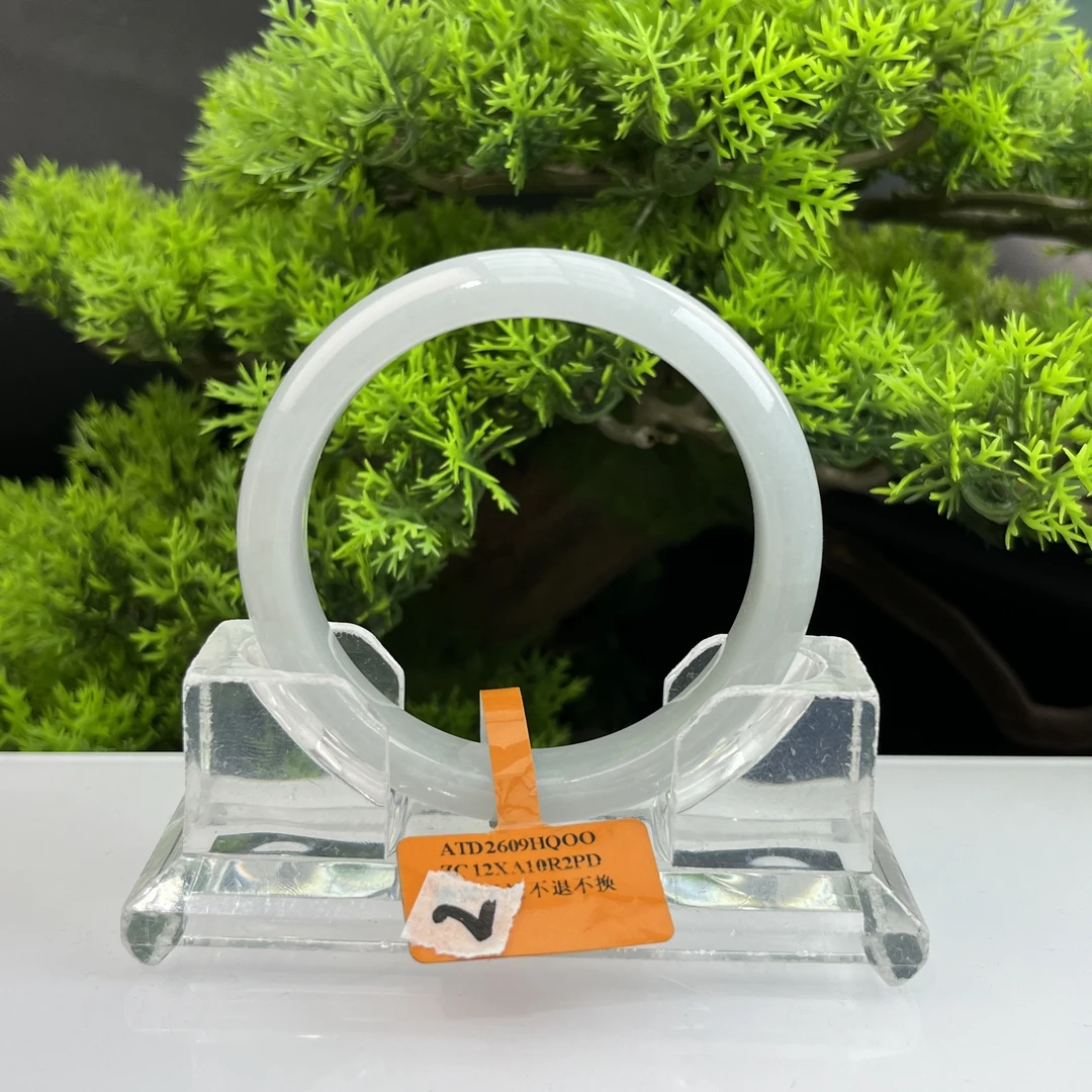 55.6【刀客砍价王】叨叨-天然缅甸A货翡翠手镯   I2