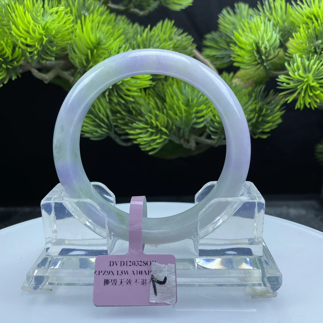 58.2【刀客砍价王】叨叨-天然缅甸A货翡翠手镯   F2