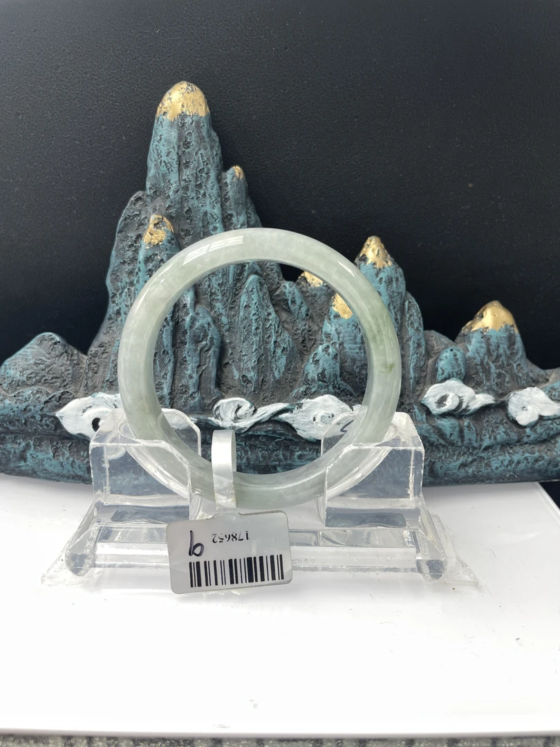 57【刀客砍价王】芊芊-天然缅甸A货翡翠手镯     I15