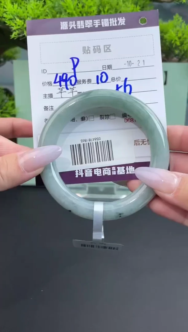 【闪购商品】翡翠手镯未镶嵌翡翠手镯（微瑕）