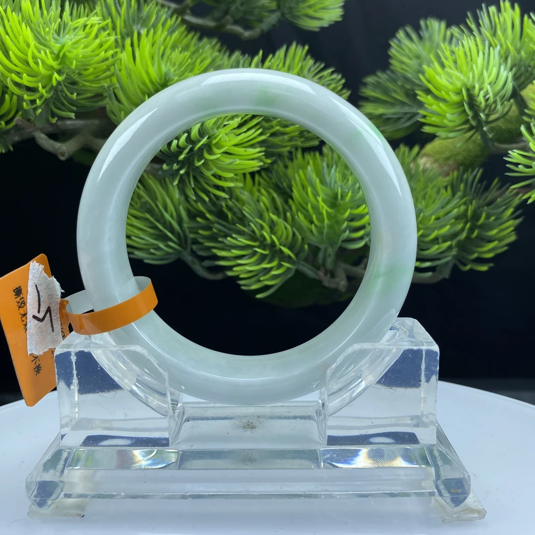 57【刀客砍价王】芊芊-天然缅甸A货翡翠手镯  M5