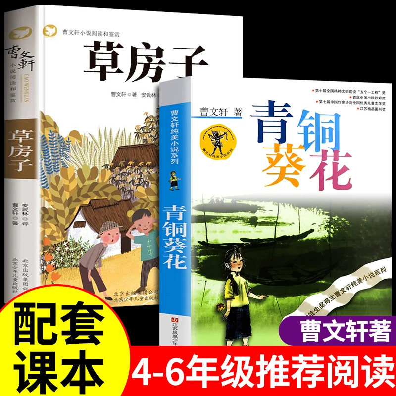 【龙图】青铜kui花曹文轩 课外读物四年级下册课外书三至五六书籍