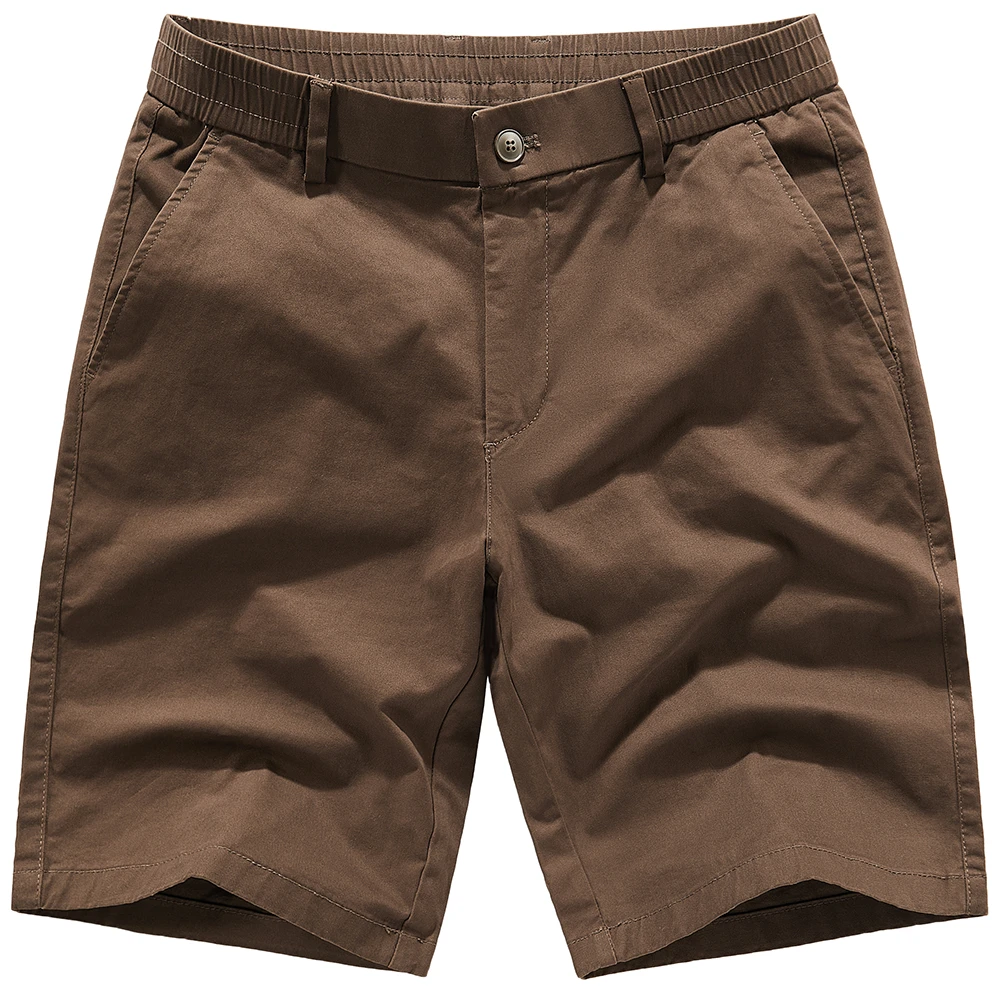 老爷车大码松紧腰男士短裤男薄款青年休闲中裤男装夏季宽松五分裤