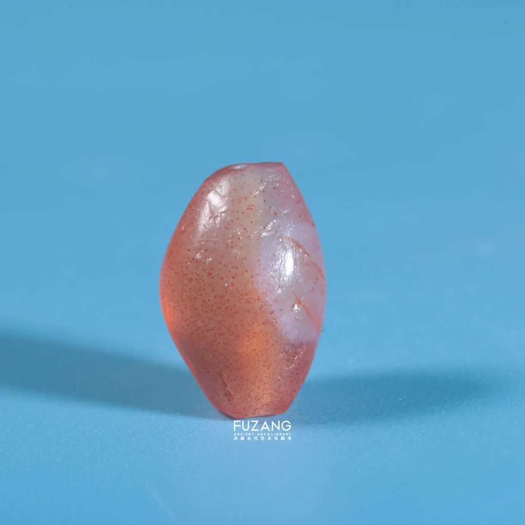 满朱砂橄榄羊角珠