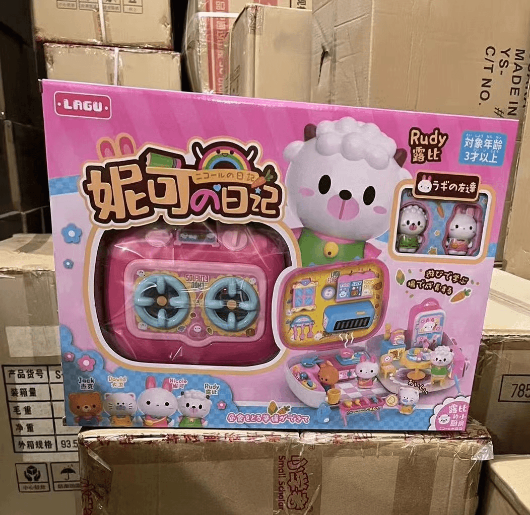 妮可日记露比的厨房玩具