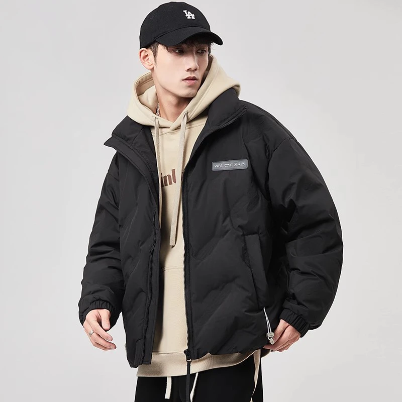 【古克】冬季短款羽绒服男款男士加厚潮牌百搭羽绒轻薄夹克羽绒服